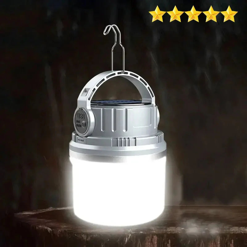 LED Adventure Torch: Rechargeable Aqua-shield Travel-friendly
